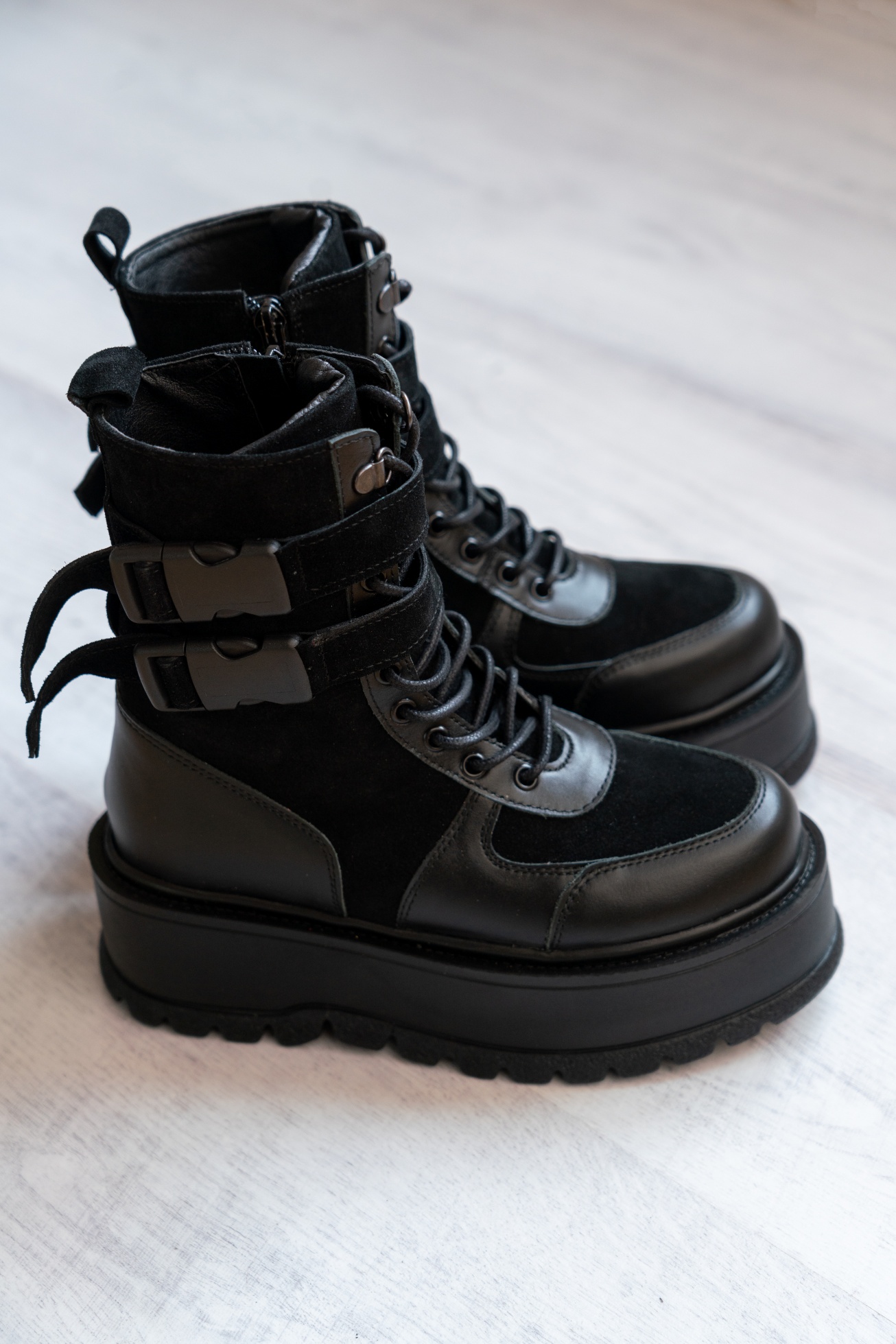 SRB013232 Ghete - Seven - Black - imagine 1