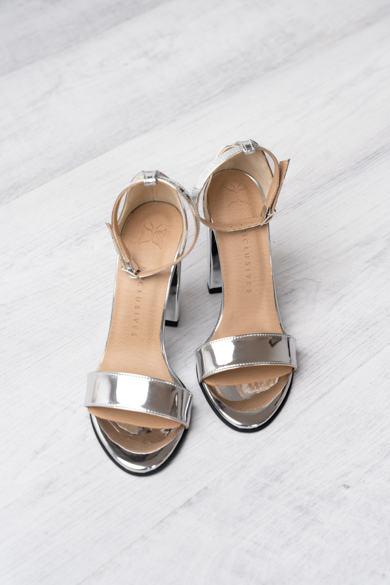 SRB04245 Sandale - Silver Mirror - imagine 1